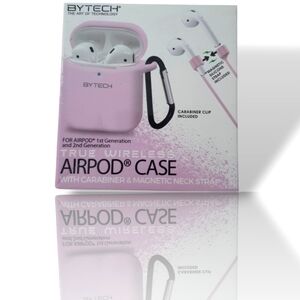 Apple Airpods Silicone Case with Carabiner and Mag-strap